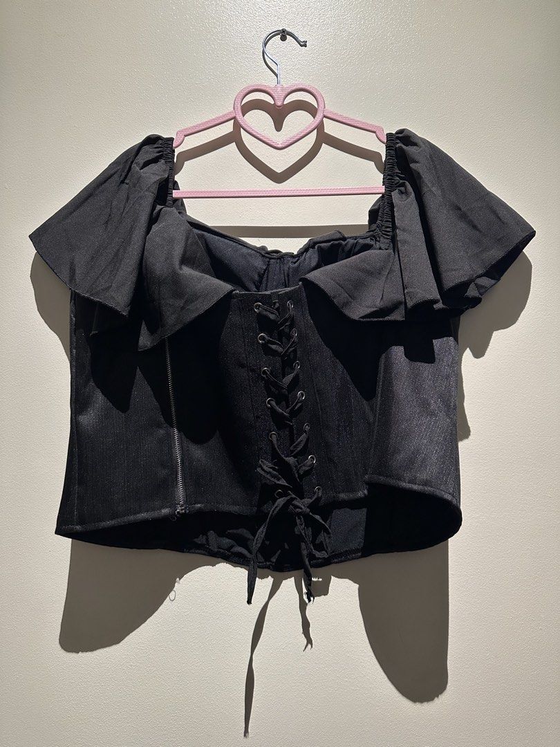 Plus Size Corset top (Category: Blouses) located in Pasig City. Submitted by margeshopping (Listing ID 1470928451, Image 2). Description: Brand new one of a kind Corset sexy top Fits up to 46-48” bust adjustable.