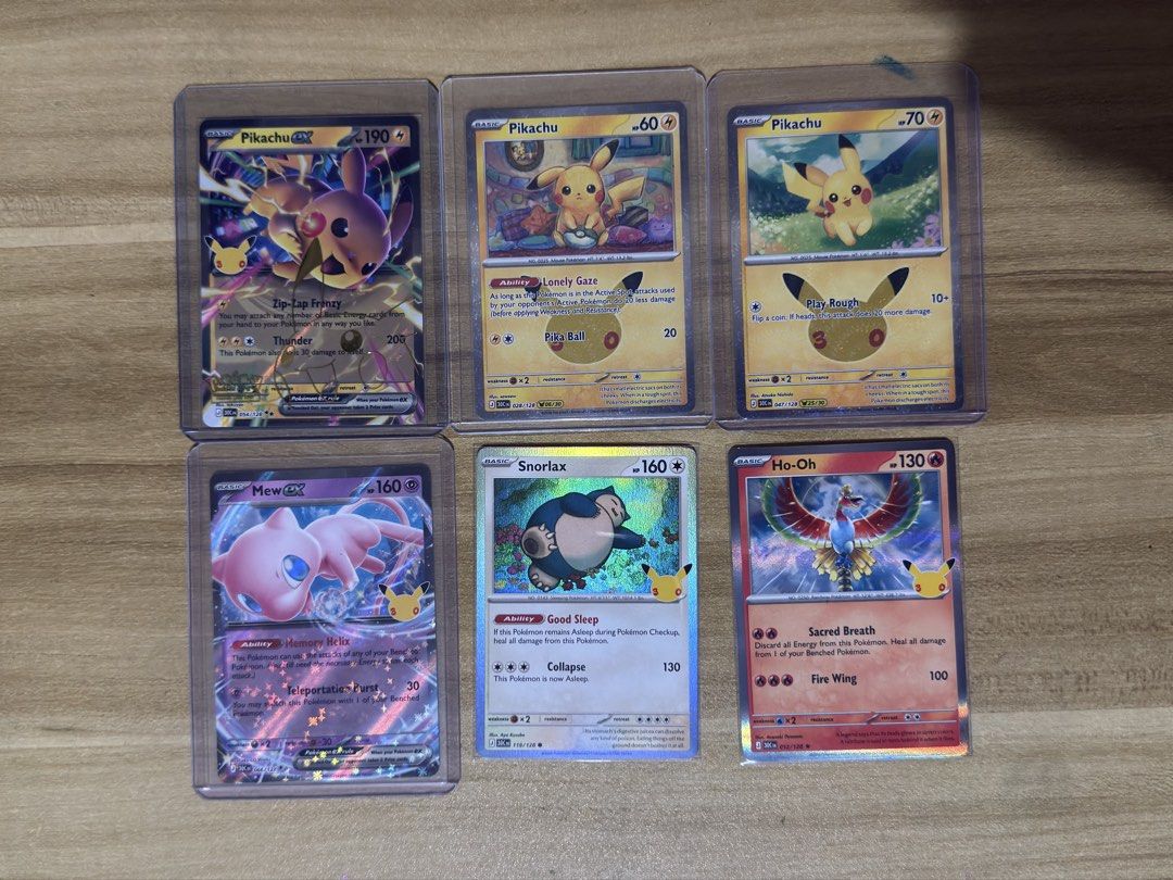 Pokemon 30th Anniversary (Category: Raw Singles) located in Manila. Submitted by aldrin26g (Listing ID 1470859325, Image 1). Description: All NM-Mint Condition 3.2k rush Free na po ang tin and promo card para may lalagyan and safe ang card pag shinip :) Loc: Pureza Manila (Available for meet-up).