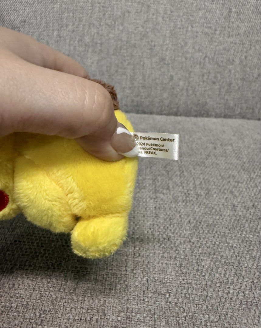 Pokemon Center Pikachu pluh charm (Category: Plushies & Soft Toys) located in Manila. Submitted by bcbg3217 (Listing ID 1470858558, Image 3). Description: ‼️PLEASE READ BEFORE BUYING‼️ Like new condition Pokemon Center merch Plush charm Authenticity guaranteed No other inclusions Actual photos are posted No other issues or flaws unless stated Please check the photos thoroughly before placing an order JnT regular or Lalamove COD for Metro Manila ⚠