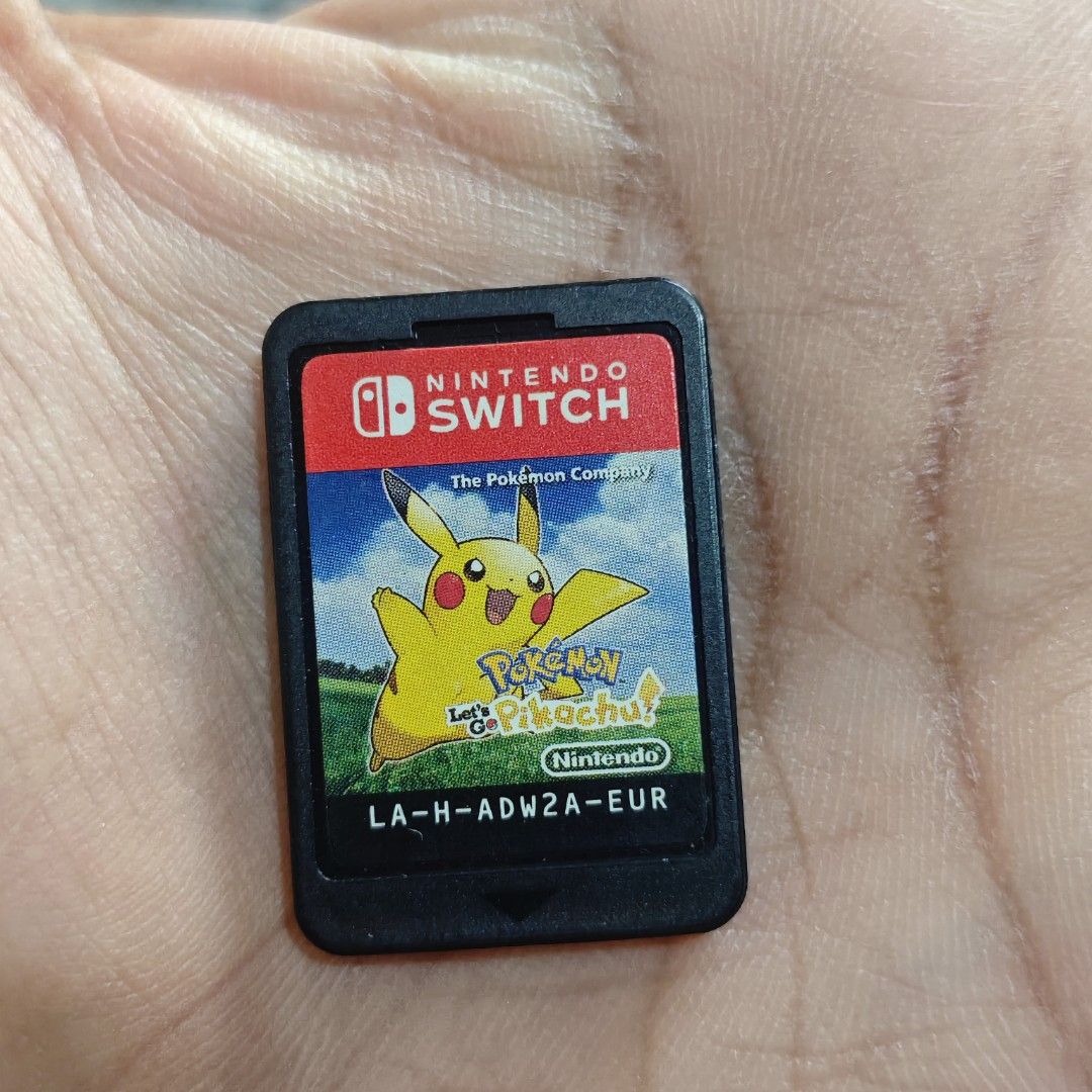 Pokemon Lets Go Pikachu Switch Game (Category: Nintendo) located in Quezon City. Submitted by shopme_gadget30 (Listing ID 1470899048, Image 1). Description: kindly read the details first for sale fixed price good Condition tested and working game card only compatible to Nintendo switch eur region qc area meet up: sm north shipping fee must shoulder by the buyer via lalamove or grab payment: bdo/gcash happy gaming everyone.