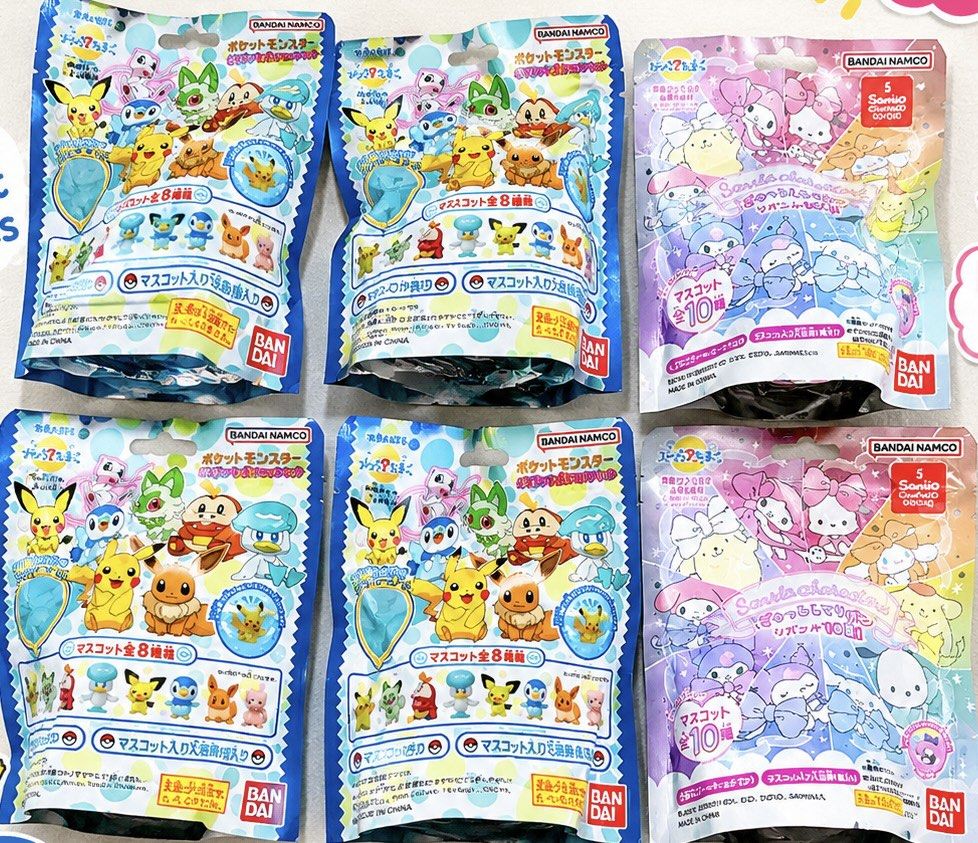 Pokemon Mystery Bath Bomb (Category: Bath) located in Manila. Submitted by sephie.dv (Listing ID 1470858106, Image 1). Description: Mystery Bath Bomb from Japan 🇯🇵 Available: 4pcs Pokémon and 2pcs SanRio ₱450 each Buy all for ₱2,500—free shipping nationwide.