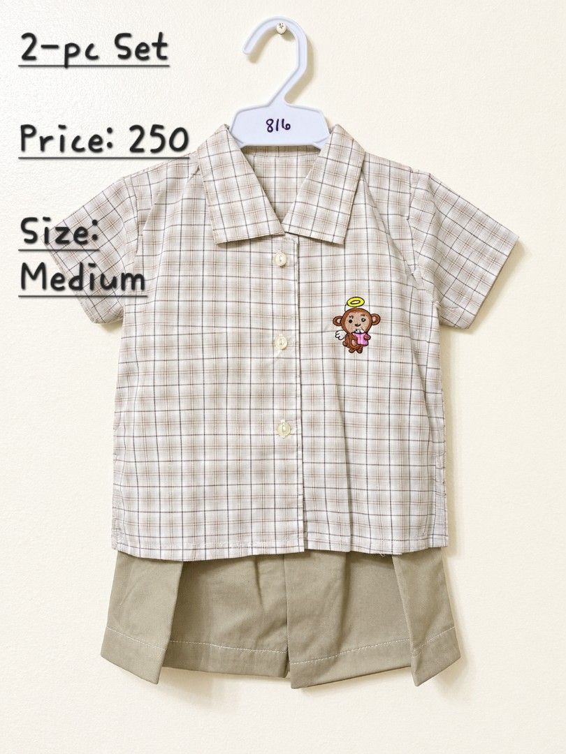 Polo and Short Set (Category: Babies & Kids Fashion) located in Quezon City. Submitted by buybyestuffmnl (Listing ID 1470777244, Image 1). Description: Selling old stocks from our closed shop.