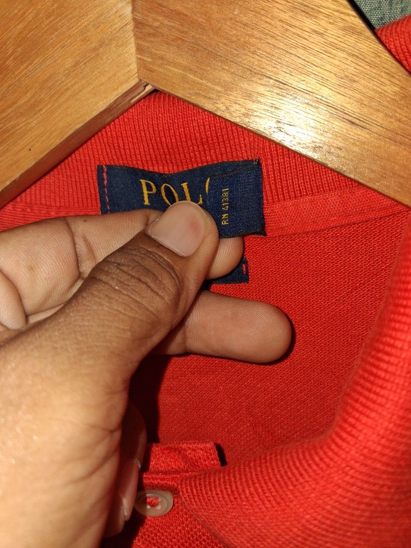 Polo by RL (Category: Tshirts & Polo Shirts ) located in Maasin. Submitted by ukayniyong (Listing ID 1470785741, Image 3). Description: Thrifted Almost New with Hangtag Red/Orange Color.