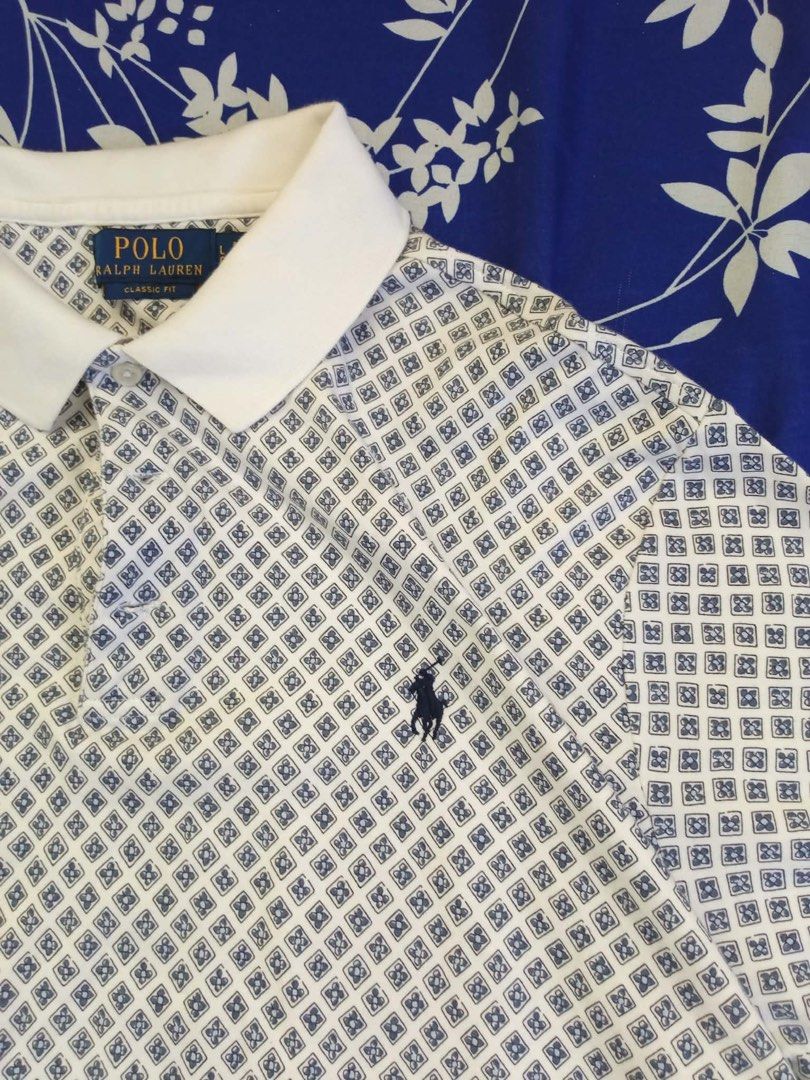 Polo Ralph Lauren Geometric (Category: Formal Shirts) located in Batangas. Submitted by khazersobranglegit (Listing ID 1470798903, Image 3). Description: 23 width 28 length Good as new condition.