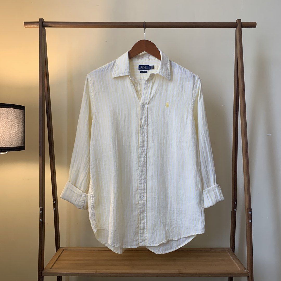 Polo Ralph Lauren Linen🌟💛🌻 (Category: Longsleeves) located in Cebu City. Submitted by asinamban034246 (Listing ID 1470876993, Image 1). Description: Unisex.