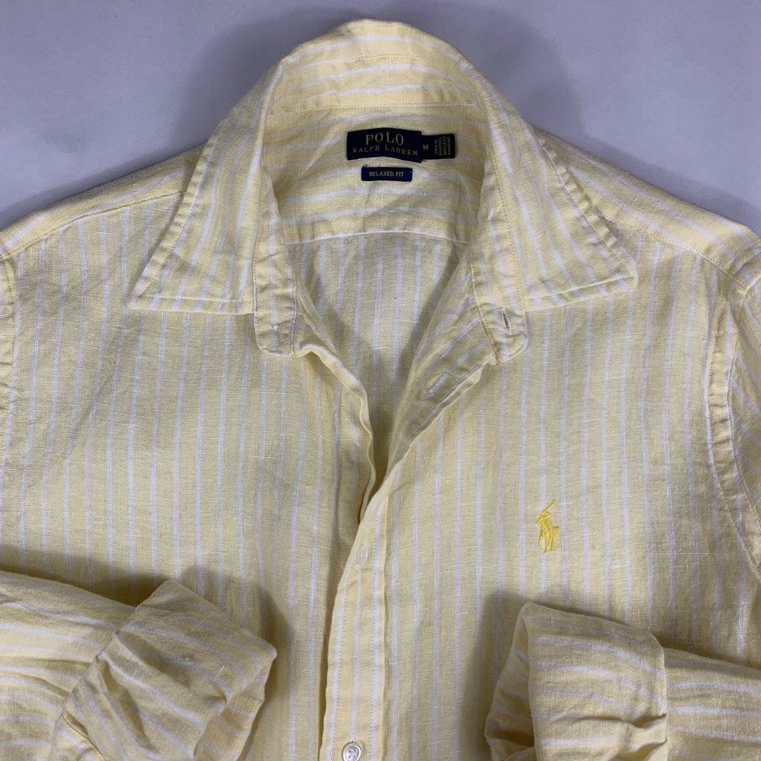 Polo Ralph Lauren Linen🌟💛🌻 (Category: Longsleeves) located in Cebu City. Submitted by asinamban034246 (Listing ID 1470876993, Image 2). Description: Unisex.