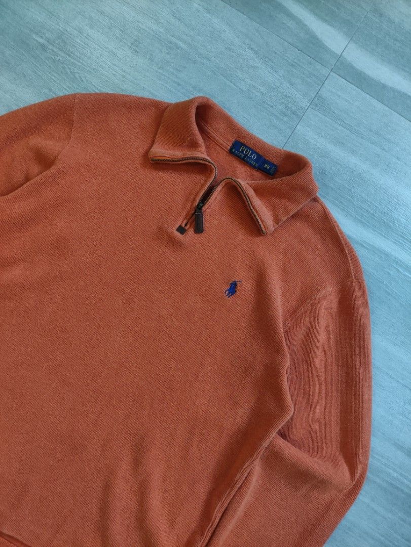 Polo Ralph Lauren Quarter Zip Sweatshirt (Category: Tshirts & Polo Shirts ) located in Calamba. Submitted by alorbis96758 (Listing ID 1470798892, Image 2). Description: ▪️Dimensions Length : 24.5" Width : 20" Sleeve Length : 24" ▪️Best Fit : XS ~ Small ▪️Color Rate : 9.5/10 ▪️Complete Tags ✅ ▪️Overall Condition : Excellent ▪️Issues : ❌.