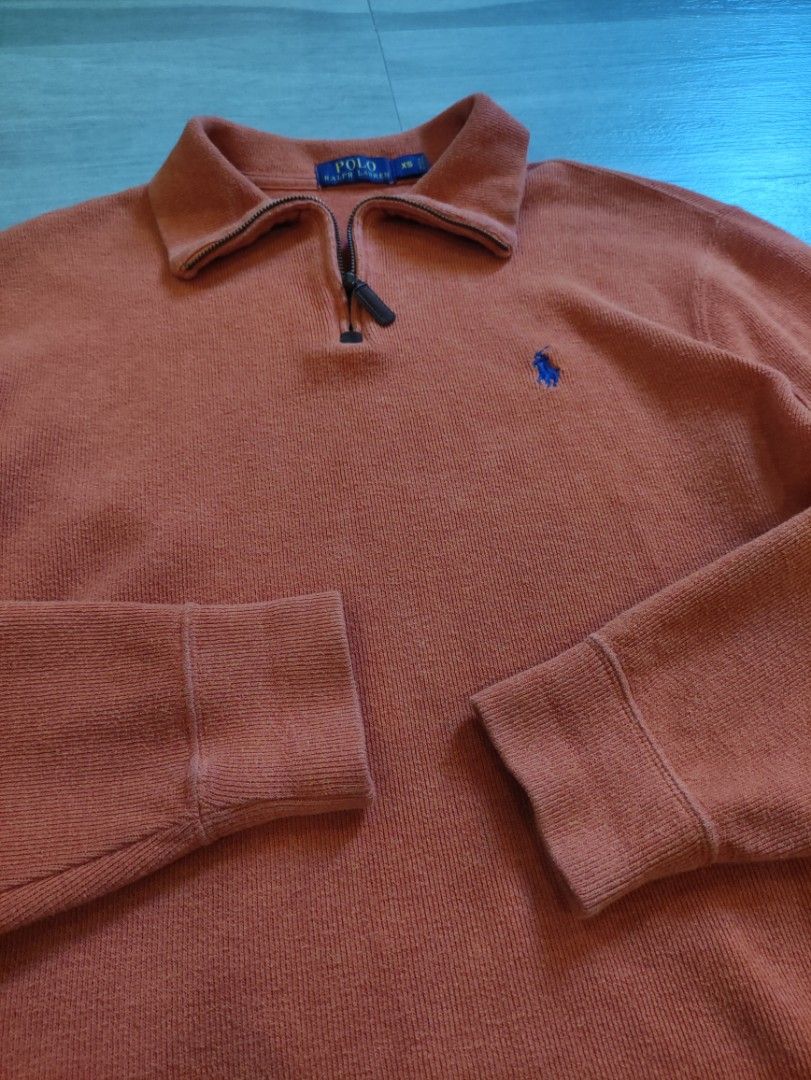 Polo Ralph Lauren Quarter Zip Sweatshirt (Category: Tshirts & Polo Shirts ) located in Calamba. Submitted by alorbis96758 (Listing ID 1470798892, Image 3). Description: ▪️Dimensions Length : 24.5" Width : 20" Sleeve Length : 24" ▪️Best Fit : XS ~ Small ▪️Color Rate : 9.5/10 ▪️Complete Tags ✅ ▪️Overall Condition : Excellent ▪️Issues : ❌.