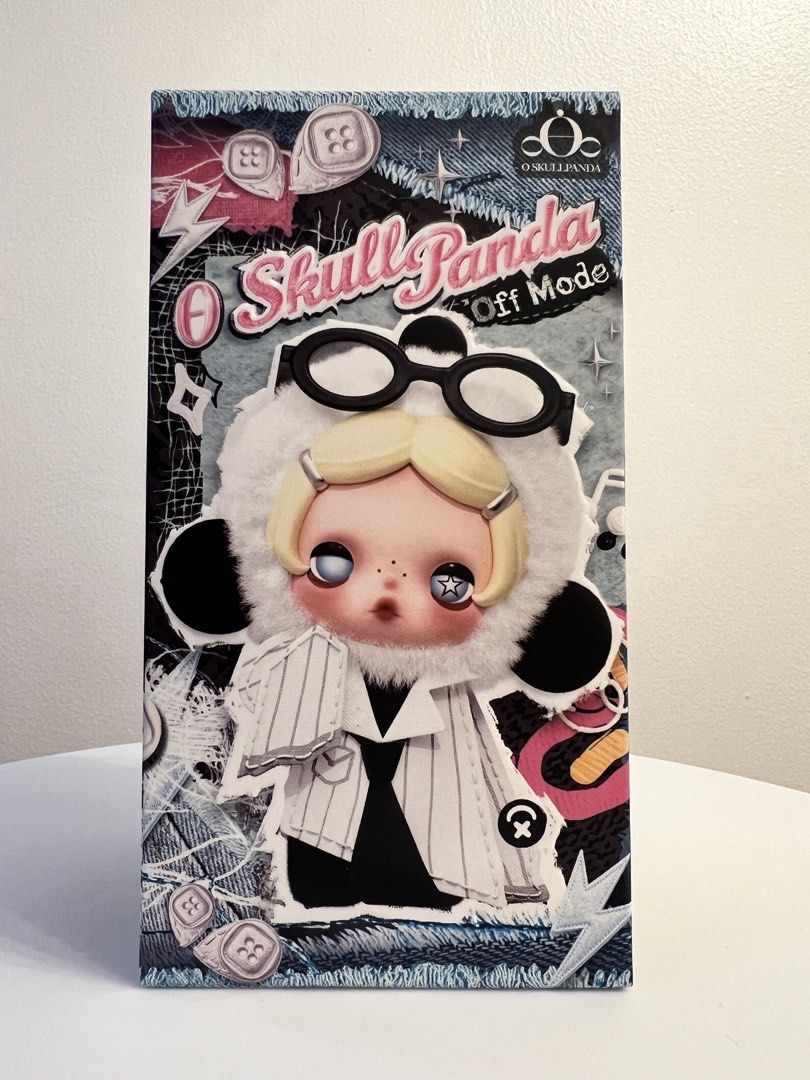 POP MART Skullpanda - Off Mode Series |Break Time (Category: Plushies & Soft Toys) located in Rizal. Submitted by plushiegiftsandtoys (Listing ID 1470881460, Image 1). Description: Pop Mart x Skullpanda - Off Mode Series: Break Time Brand new, authentic box with verification QR code sticker. Sealed box and sealed foil with character card inside. Perfect as a bag charm, keychain, or gift for collectors. .