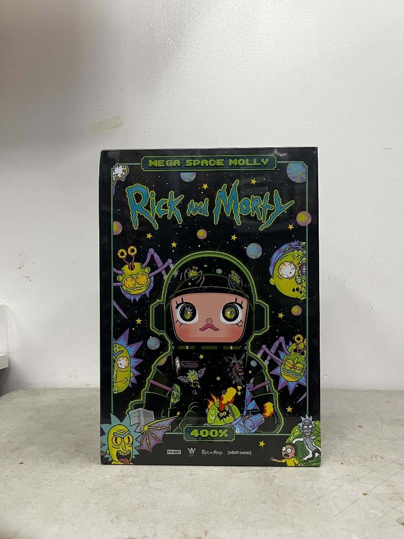 POPMART SPACE MOLLY "RICK N MORTY" 400% (Category: Announcements) located in Makati City. Submitted by goodstough (Listing ID 1470770205, Image 1). Description: POPMART SPACE MOLLY 400% RICK N MORTY SEALED 8,500. ONLY MAKATI/TAGUIG LOC SHIP VIA LALAMOVE SA MALAPIT.