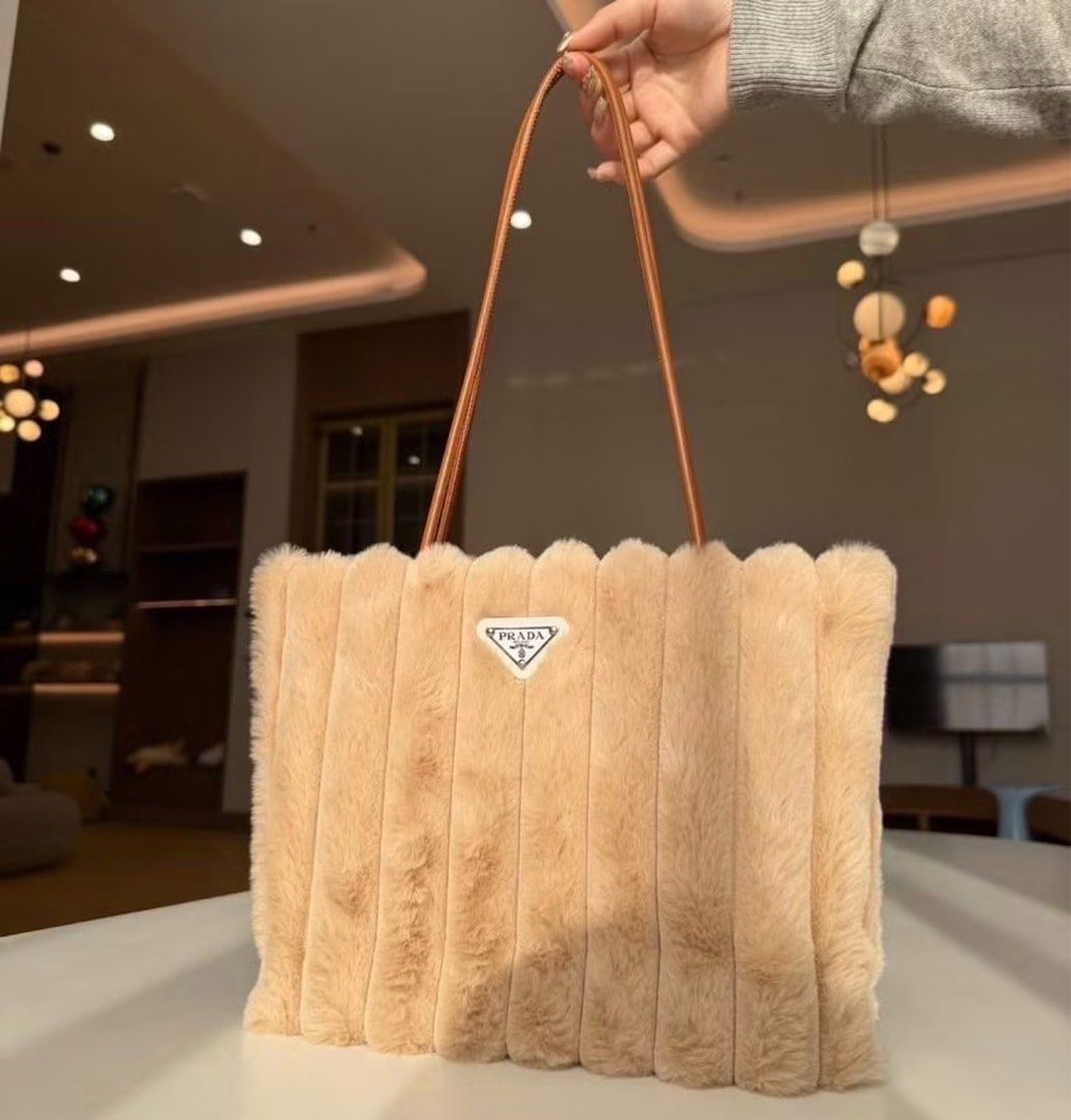 Prada fur tote bag (Category: Tote Bags) located in Caloocan City. Submitted by thylina_west24 (Listing ID 1470758802, Image 2). Description: Prada Fur Tote Bag Chic, cozy, and effortlessly luxurious! A stylish fur tote that adds a touch of elegance to your everyday look—perfect for fashion lovers who adore classy statement pieces. 👜✨ .