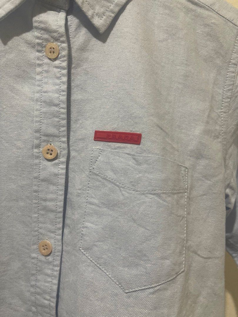 Prada Milano Button Down Long Sleeves (Category: Activewear) located in Tuguegarao City. Submitted by elyks11 (Listing ID 1470874493, Image 3). Description: solid for formal.