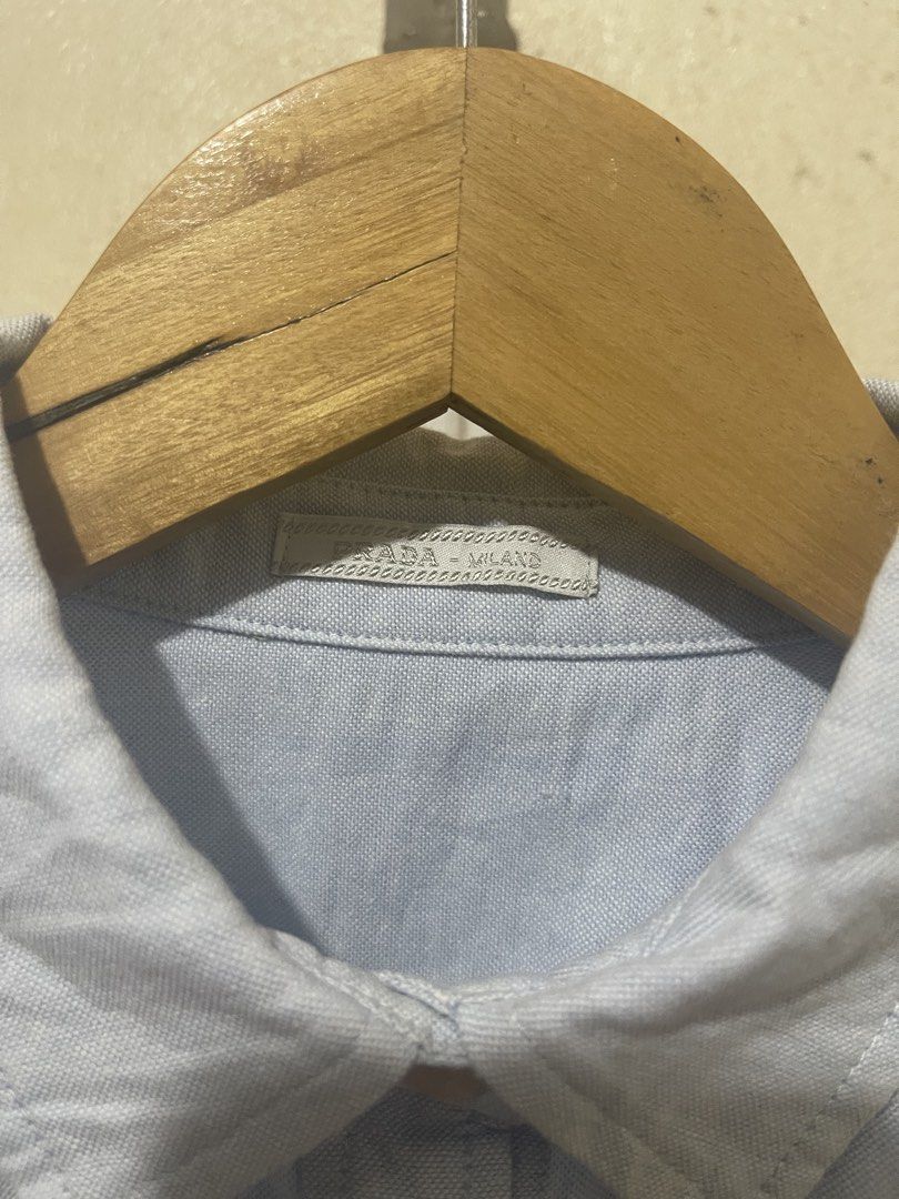 Prada Milano Button Down Long Sleeves (Category: Activewear) located in Tuguegarao City. Submitted by elyks11 (Listing ID 1470874493, Image 2). Description: solid for formal.