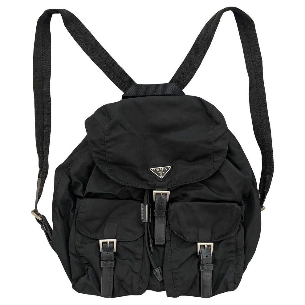 PRADA NYLON RUCKSACK (Category: Luxury Bags & Wallets) located in Bulacan. Submitted by ridersthrift_ph (Listing ID 1470807799, Image 1). Description: Authentic In Great Condition No Flaws Sign of usage check flicks for details 17,999php + Shipping fee Gcash or Bank Payment Bulacan 📍.