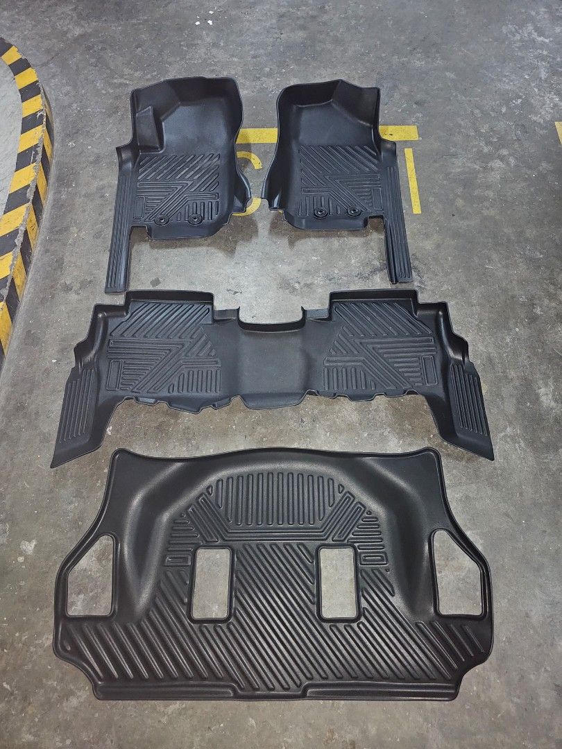Pre-loved Nissan Terra Full Matting (Category: Body Parts and Accessories) located in Manila. Submitted by zealhorse-6f2ab4 (Listing ID 1470842999, Image 1). Description: Nissan Terra Full Matting, used for 3 years only. Shaped according to car body and all flooring covered. Bought for P5500. Selling for P1000 FIXED Price..