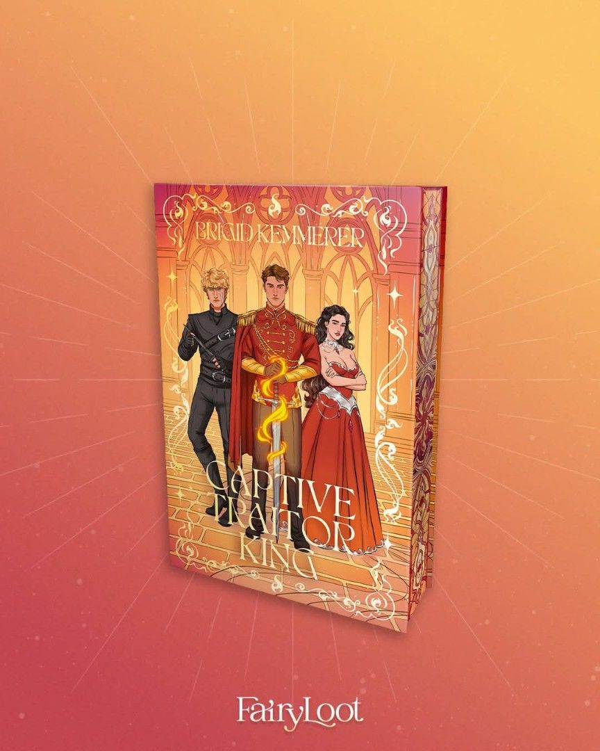 [Preorder] Captive Traitor King Fairyloot (Category: Storybooks) located in Mandaluyong City. Submitted by marilovesbooks (Listing ID 1470814848, Image 1). Description: payo only deadline of payment november 15. eta june-july'27.