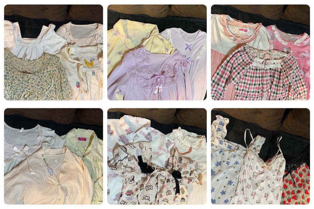 Printed doll top sleepwear (Category: Undergarments & Loungewear) located in Caloocan City. Submitted by xsssln_ (Listing ID 1470778360, Image 2). Description: Details on the picture You can browse through my account to see more items of sleepwear 🫶🏻 Message mee.