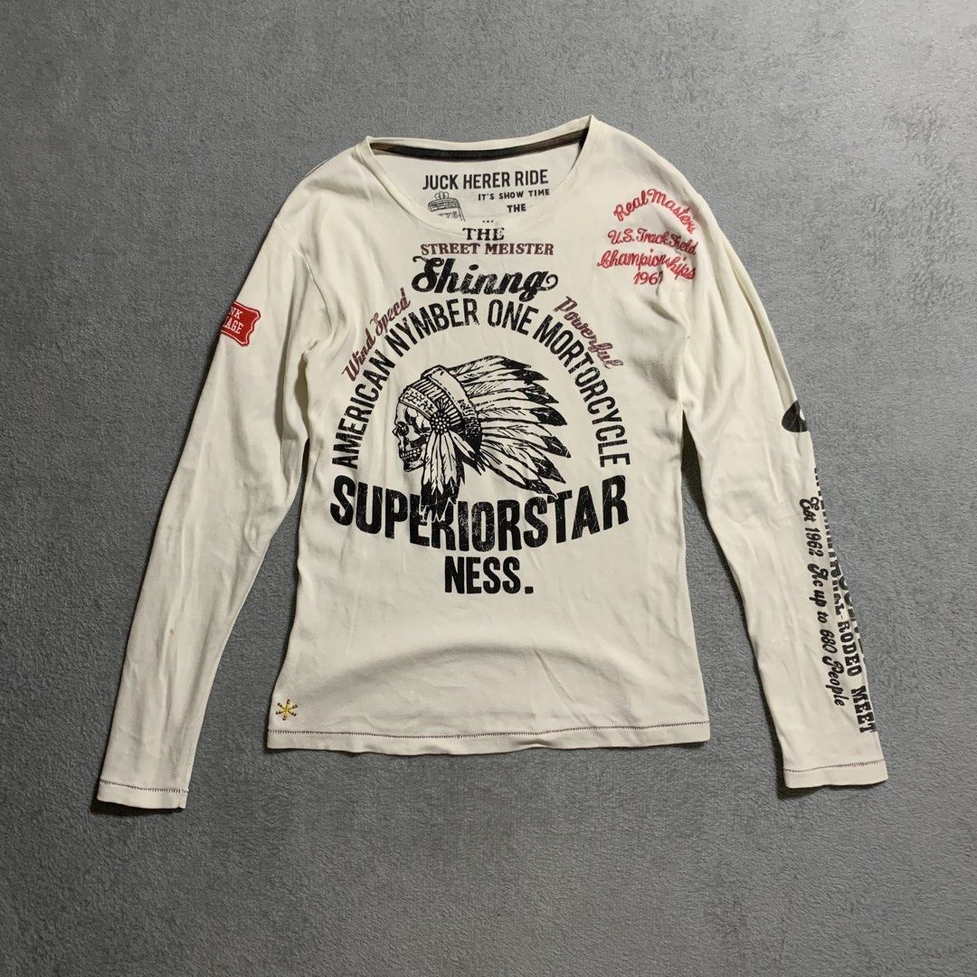 printed embroidered motorcycle shirt longsleeves (Category: Tshirts & Polo Shirts ) located in Arayat. Submitted by capymelon (Listing ID 1470794913, Image 1). Description: size : medium issue : disco inside color may vary due to lighting items are negotiable but no lowballing send me a message if interested! 📍pampanga j&t courier sf is ₱54-₱84 .