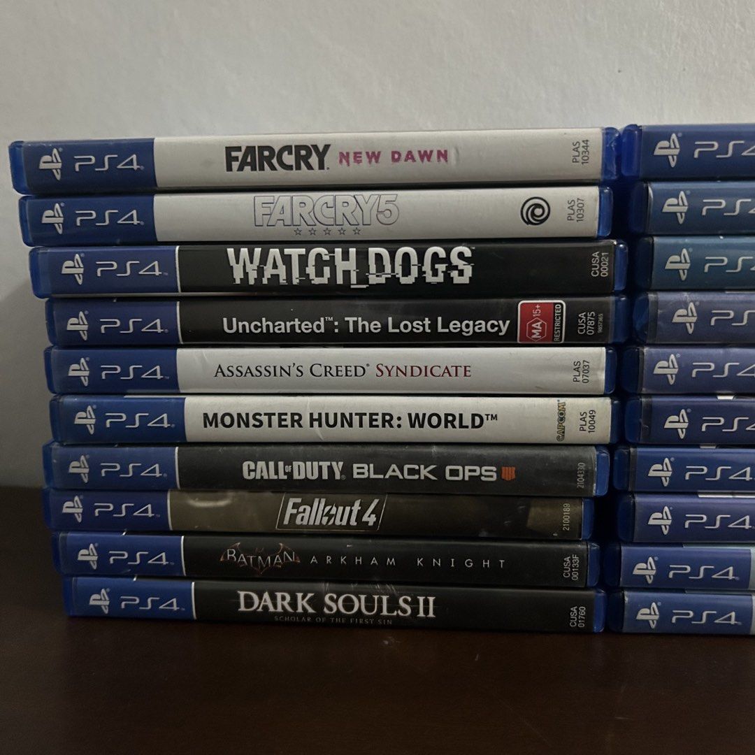 PS4 Games (500 each) (Category: PlayStation) located in Quezon City. Submitted by argamenest (Listing ID 1470926308, Image 2). Description: All Games are tested and working 500 each Fairview QC.