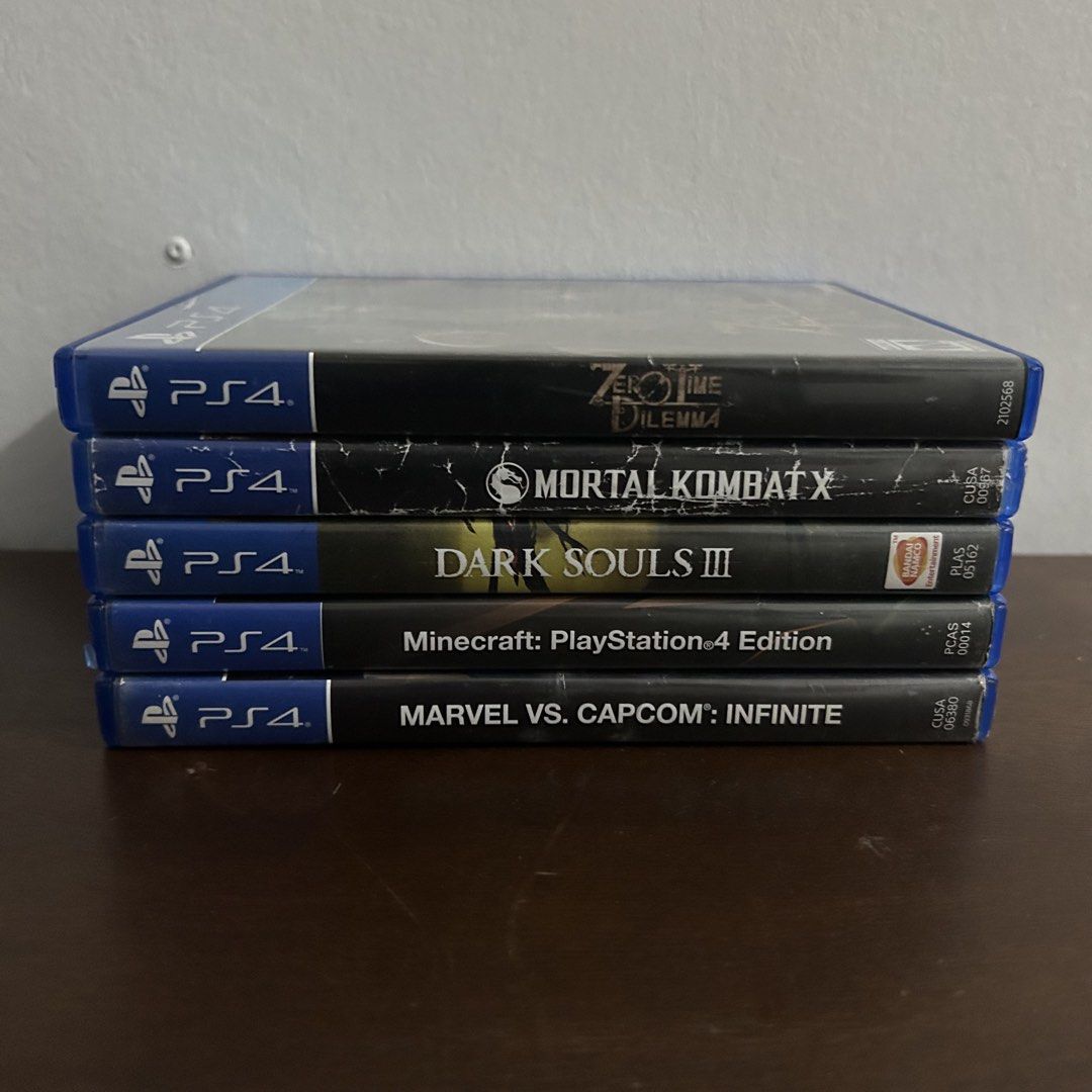 PS4 Games (600 each) (Category: PlayStation) located in Quezon City. Submitted by argamenest (Listing ID 1470926392, Image 1). Description: All games are tested and working 600 each fairview Quezon city.