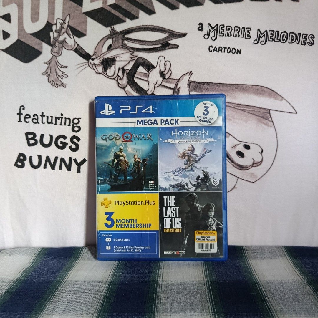Ps4 God of war + horizon (Category: PlayStation) located in Caloocan City. Submitted by starkstark (Listing ID 1470886280, Image 1). Description: (READ DESCRIPTION) SALE OR TRADE SALE or TRADE Make an offer po rfs: want new games Price Posted po Montalban location pwede shipping sagot ni buyer shipping fee buyer will handle the shipping kung gusto nyo cash on delivery sa lalamove kau magbook can provide pictures and videos upon request if sure na