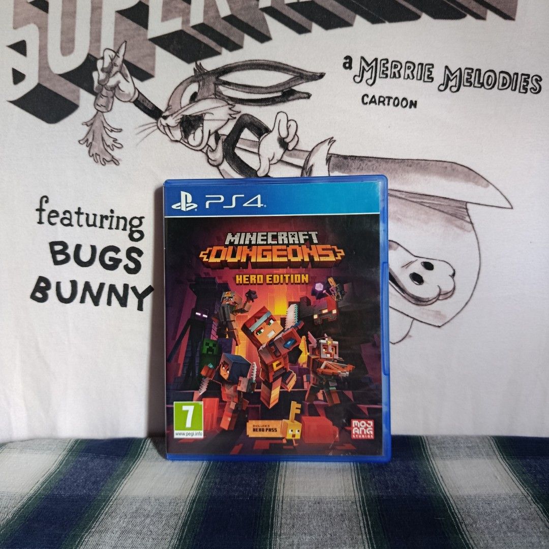 Ps4 Minecraft dungeons (Category: PlayStation) located in Caloocan City. Submitted by starkstark (Listing ID 1470883834, Image 1). Description: (READ DESCRIPTION) SALE OR TRADE SALE or TRADE Make an offer po rfs: want new games Price Posted po Montalban location pwede shipping sagot ni buyer shipping fee buyer will handle the shipping kung gusto nyo cash on delivery sa lalamove kau magbook can provide pictures and videos upon request if sure na k
