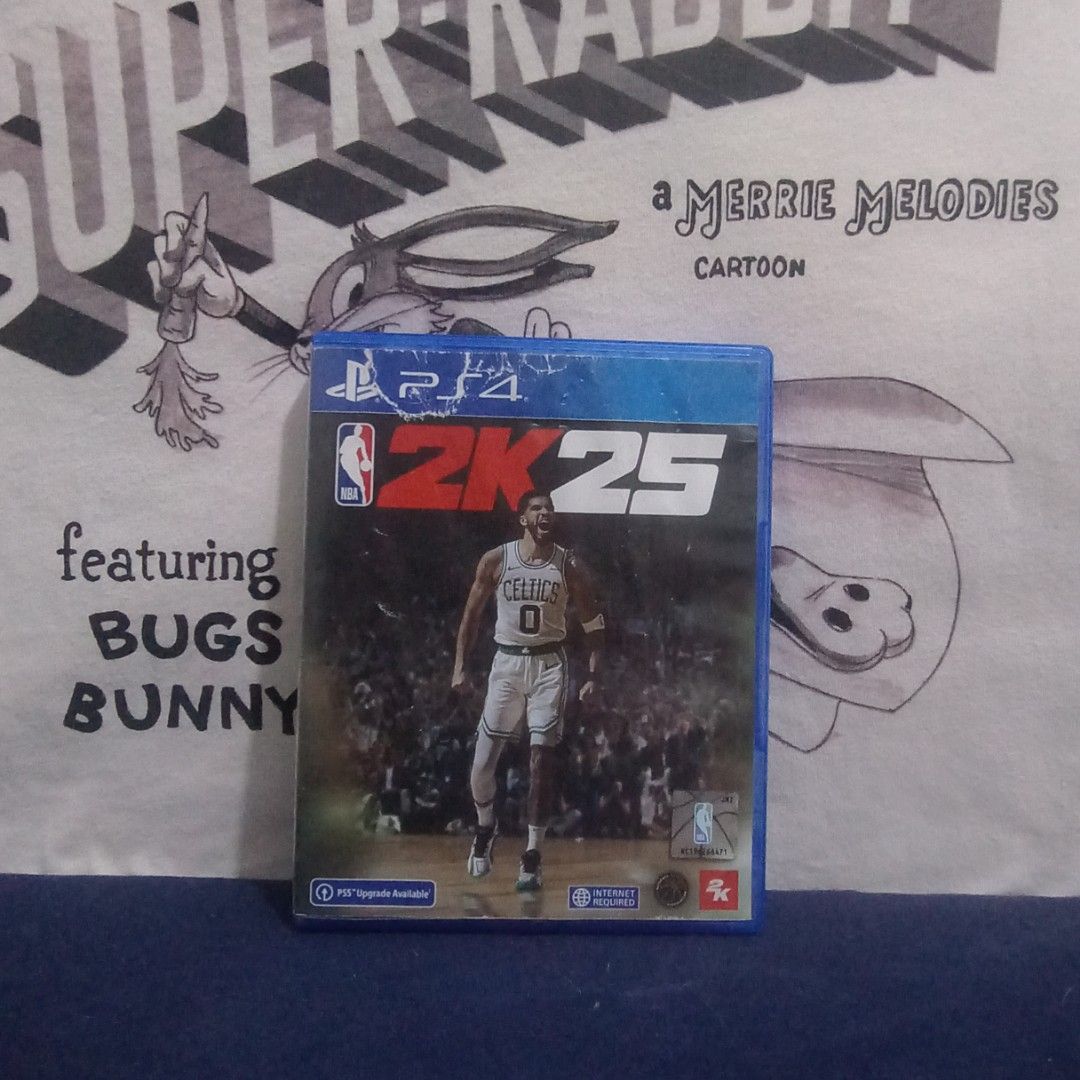 Ps4 NBA2K25 (Category: PlayStation) located in Caloocan City. Submitted by starkstark (Listing ID 1470888482, Image 1). Description: (READ DESCRIPTION) SALE OR TRADE SALE or TRADE Make an offer po rfs: want new games Price Posted po Montalban location pwede shipping sagot ni buyer shipping fee buyer will handle the shipping kung gusto nyo cash on delivery sa lalamove kau magbook can provide pictures and videos upon request if sure na kukunin.
