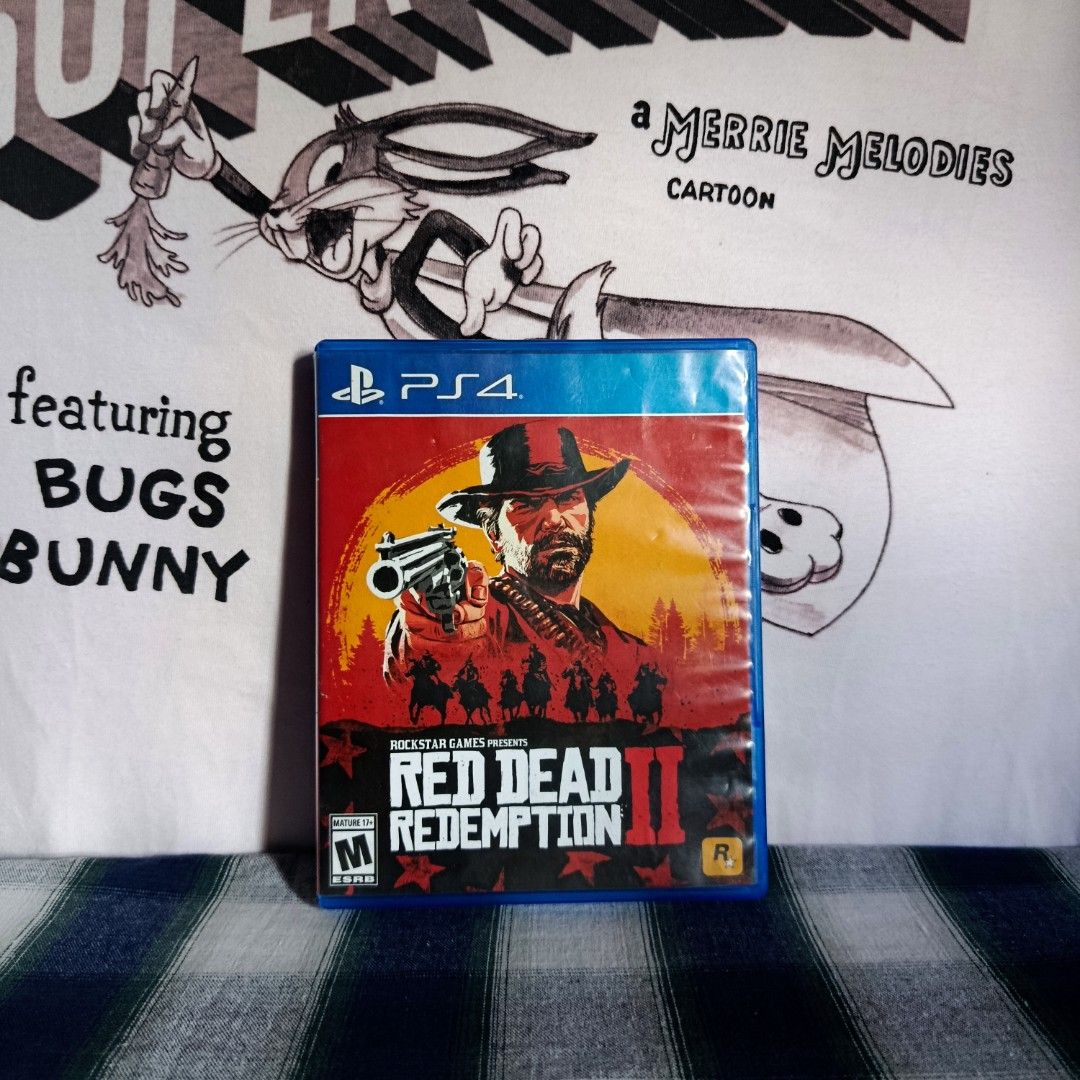 Ps4 Red Dead Redemption 2 (Category: PlayStation) located in Caloocan City. Submitted by starkstark (Listing ID 1470881436, Image 1). Description: (READ DESCRIPTION) SALE OR TRADE SALE or TRADE Make an offer po rfs: want new games Price Posted po Montalban location pwede shipping sagot ni buyer shipping fee buyer will handle the shipping kung gusto nyo cash on delivery sa lalamove kau magbook can provide pictures and videos upon request if sure n