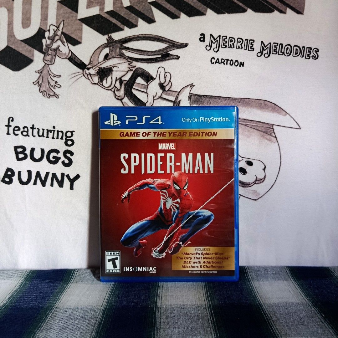 Ps4 spiderman (Category: PlayStation) located in Caloocan City. Submitted by starkstark (Listing ID 1470881328, Image 1). Description: (READ DESCRIPTION) SALE OR TRADE SALE or TRADE Make an offer po rfs: want new games Price Posted po Montalban location pwede shipping sagot ni buyer shipping fee buyer will handle the shipping kung gusto nyo cash on delivery sa lalamove kau magbook can provide pictures and videos upon request if sure na kukunin.