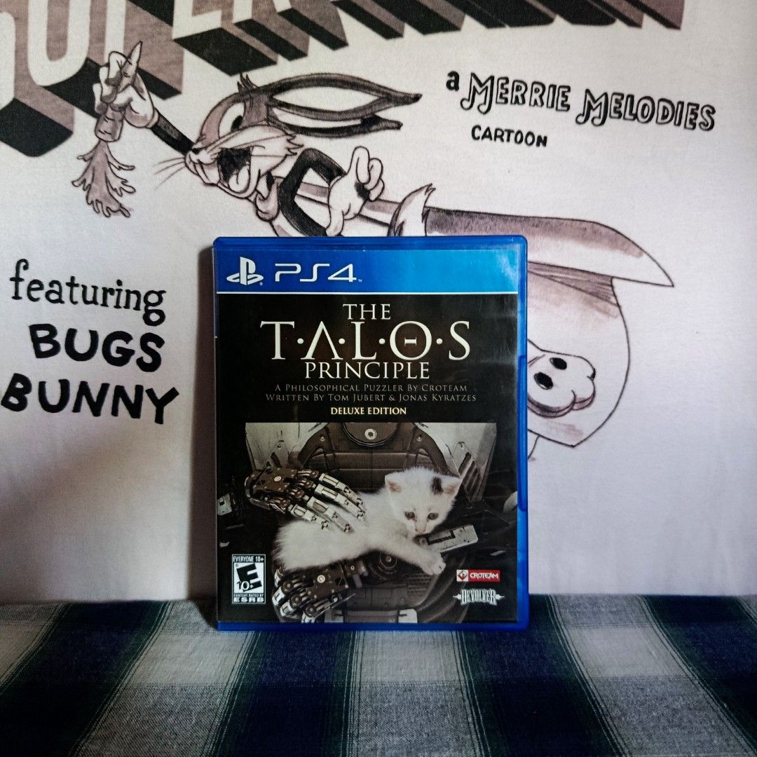 Ps4 the Talos principle (Category: PlayStation) located in Caloocan City. Submitted by starkstark (Listing ID 1470881242, Image 1). Description: (READ DESCRIPTION) SALE OR TRADE SALE or TRADE Make an offer po rfs: want new games Price Posted po Montalban location pwede shipping sagot ni buyer shipping fee buyer will handle the shipping kung gusto nyo cash on delivery sa lalamove kau magbook can provide pictures and videos upon request if sure na 