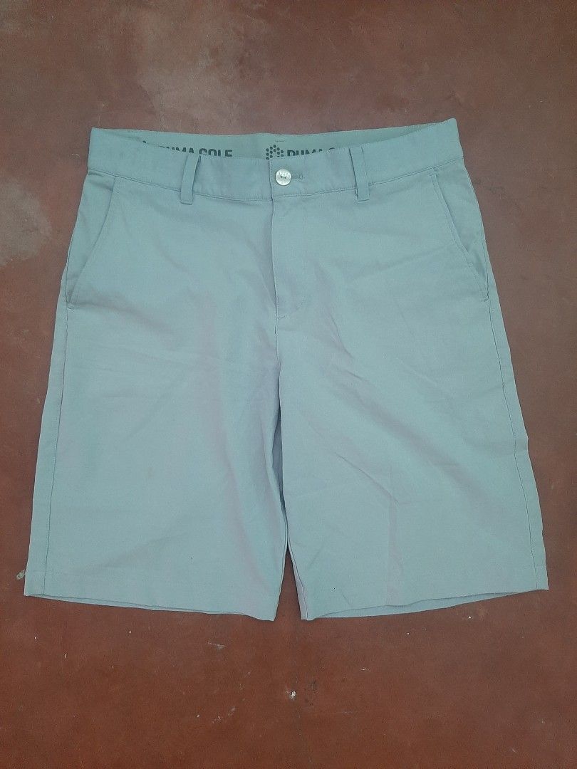Puma Golf Shorts M-L (Category: Shorts) located in Manila. Submitted by angel_1460 (Listing ID 1470777358, Image 1). Description: Puma Golf Shorts (M-L) - in good condition (not yet used) - light sage.