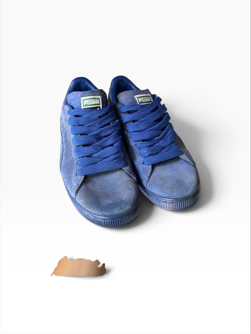 Puma Suede Classic Iced Royal Blue (Category: Sneakers) located in Malaybalay. Submitted by kongkongthriftofficial01 (Listing ID 1470887609, Image 3). Description: -Like new -In pristine condition -Used twice only -Ready for its new owner -Original pair -Size UK:7 US:8 EURO: 40 1/2 CM: 26 .