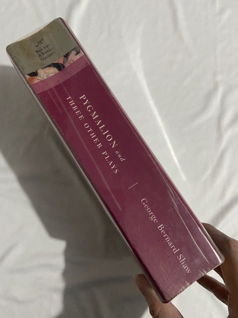 Pygmalion and Three Other Plays by George Bernard Shaw (Category: Storybooks) located in Cebu City. Submitted by doslothsdream (Listing ID 1470853511, Image 3). Description: edges are yellowing and spotting but pages are clean. really liked this one! just let me know if you want more photos!.