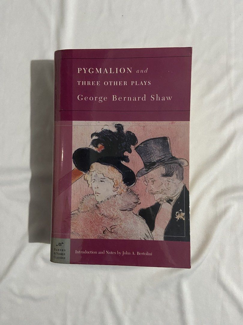 Pygmalion and Three Other Plays by George Bernard Shaw (Category: Storybooks) located in Cebu City. Submitted by doslothsdream (Listing ID 1470853511, Image 1). Description: edges are yellowing and spotting but pages are clean. really liked this one! just let me know if you want more photos!.