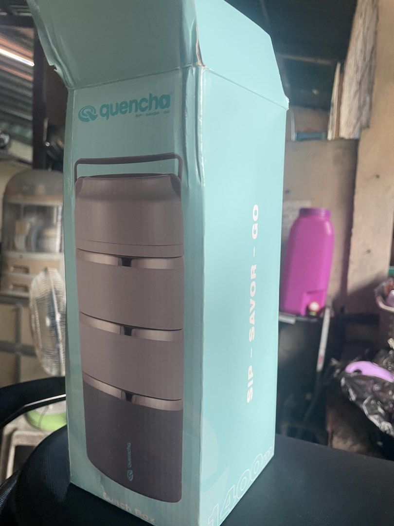 Quencha Bento lunch box (Category: Looking For) located in Quezon City. Submitted by bongsi0930 (Listing ID 1470790602, Image 2). Description: Brand new.