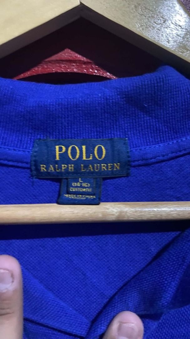 Ralph Lauren Big Pony (Category: Tshirts & Polo Shirts ) located in Davao. Submitted by owyeah.gg (Listing ID 1470866959, Image 2). Description: Large Youth = Small Mens 19x23 No issues In very excellent condition.