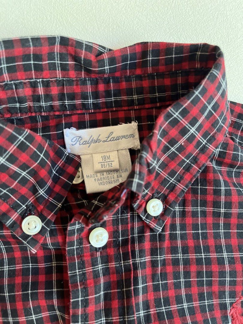 Ralph Lauren Polo 18-24 m (Category: Babies & Kids Fashion) located in Bayombong. Submitted by whimsystuff (Listing ID 1470747835, Image 3). Description: RL Longsleeves Polo 18-24 m.