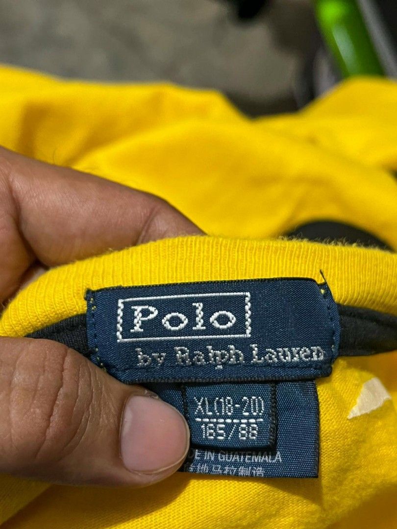 RALPH LAUREN SPAIN OCEAN CHALLENGE SHIRT (Category: Tshirts & Polo Shirts ) located in Davao. Submitted by blazing.rachel02 (Listing ID 1470848254, Image 3). Description: XL (youth) on tag 20 x 27.5 (fits medium) Bagong bago pa No issue.