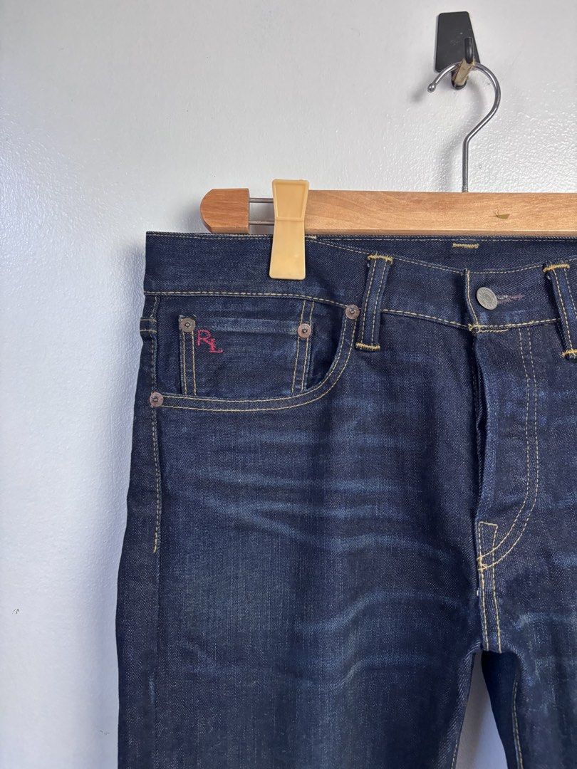 Ralph Lauren Sullivan Slim Stretch Denim Pants (Category: Jeans) located in Bacoor. Submitted by jewa333 (Listing ID 1470855950, Image 2). Description: Ralph Lauren Sullivan Slim Denim Pants(Button Fly) Made in Mexico Dimes: Waist 33-34” Length 40” Inseam 31” Rise 10” Thigh 11.5” Leg Opening 7” Excellent condition Issue: None. 🏷️1,850 only. 📥📥📥.