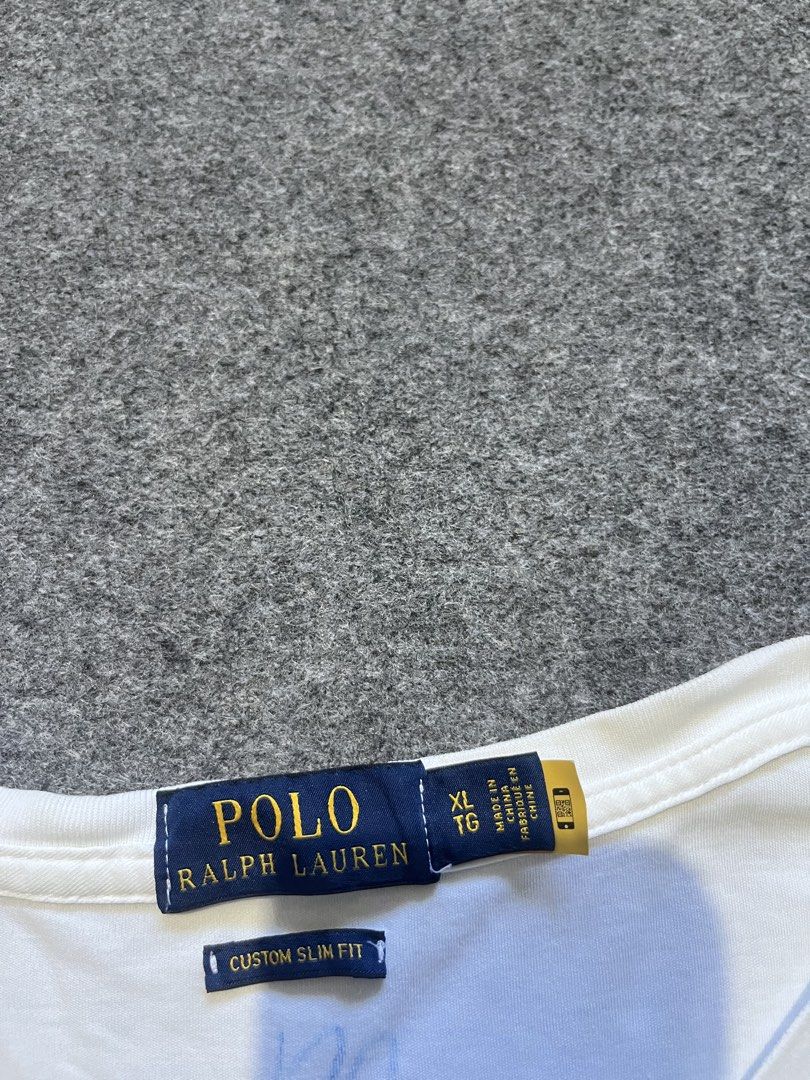 Ralph Lauren tshirt QR code (Category: Tshirts & Polo Shirts ) located in Lapu Lapu. Submitted by jhonrener41426 (Listing ID 1470808872, Image 3). Description: XL on tag Dimes 23x29 Excellent condition Color rate 9.8/10 Authentic Issue none .
