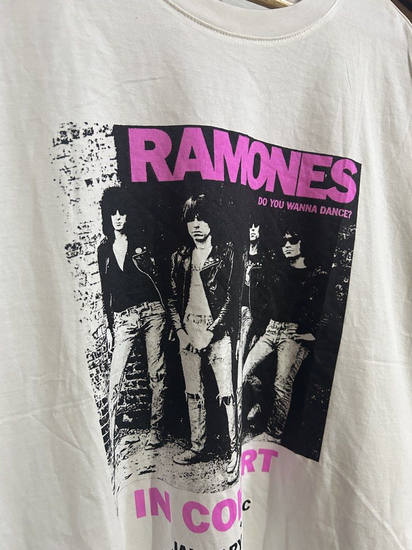 Ramones tee (Category: Shirts) located in Las Pinas. Submitted by kukayskabinet (Listing ID 1470763648, Image 2). Description: 📌last price posted 📌no haggling, (TAWAD ) items are already on sale 📌 items posted are either brand new or pre-loved 📌 manage your expectations and buy at your own risk. .