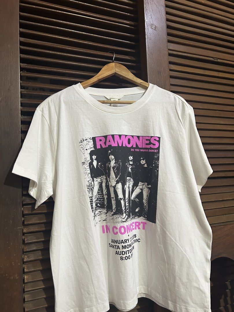 Ramones tee (Category: Shirts) located in Las Pinas. Submitted by kukayskabinet (Listing ID 1470763648, Image 1). Description: 📌last price posted 📌no haggling, (TAWAD ) items are already on sale 📌 items posted are either brand new or pre-loved 📌 manage your expectations and buy at your own risk. .