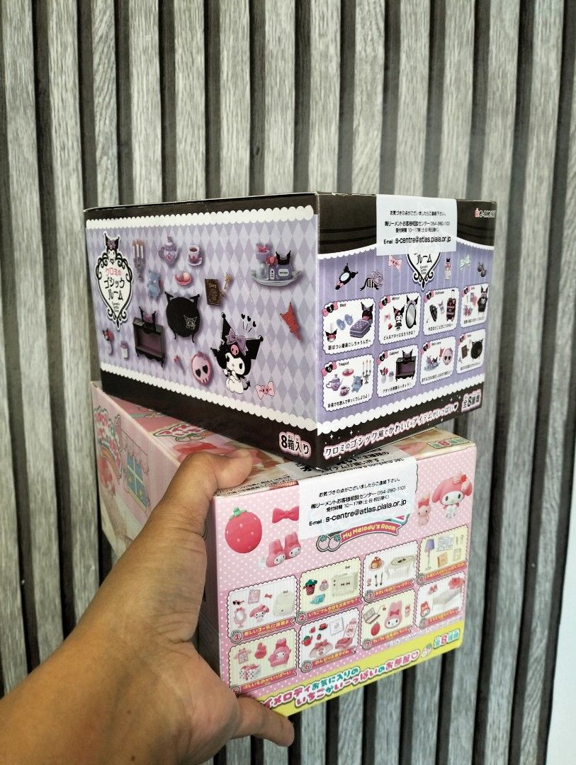 RE MENT Kuromi sealed complete box BL-Bootleg (Category: Designer & Blind Box Toys) located in Manila. Submitted by alayassulittipidfinds (Listing ID 1470929162, Image 2). Description: .
