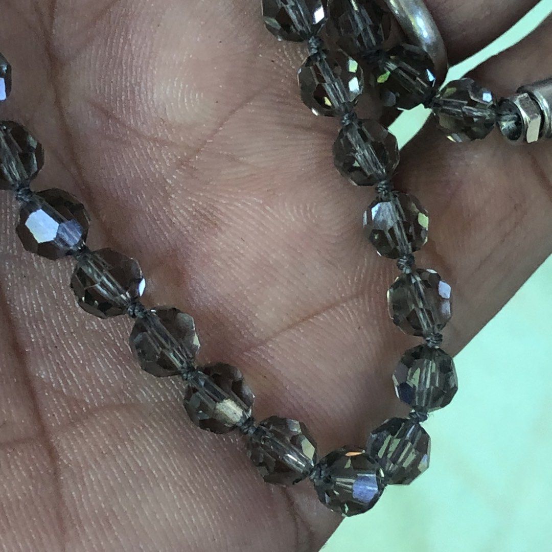 Real Smokey quartz genuine (Category: Necklaces) located in Manila. Submitted by anneverz (Listing ID 1470877998, Image 3). Description: Genuine Smokey quartz Faceted cut My spark po sya Necklace .