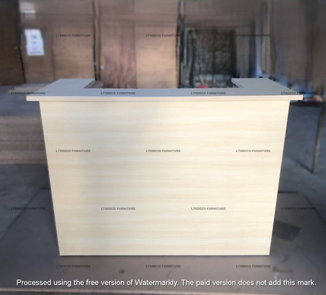 RECEPTION TABLE OFFICE FURNITURE OFFICE PARTITION (Category: Office Furniture & Fixtures) located in Caloocan City. Submitted by maeabayon043646 (Listing ID 1470816205, Image 2). Description: " PRICE MAY VARY DEPENDING ON SIZE, MATERIAL, AND CUSTOMIZATION. " --PRICE IS POSTING PURPOSES ONLY!! ✅ INQUIRE NOW! Hi! Are you looking for MODULAR WORKSTATION OFFICE PARTITION, ACCORDION WALL AND DOOR PARTITION, TOILET/URINAL PARTITION and OFFICE FURNITURE