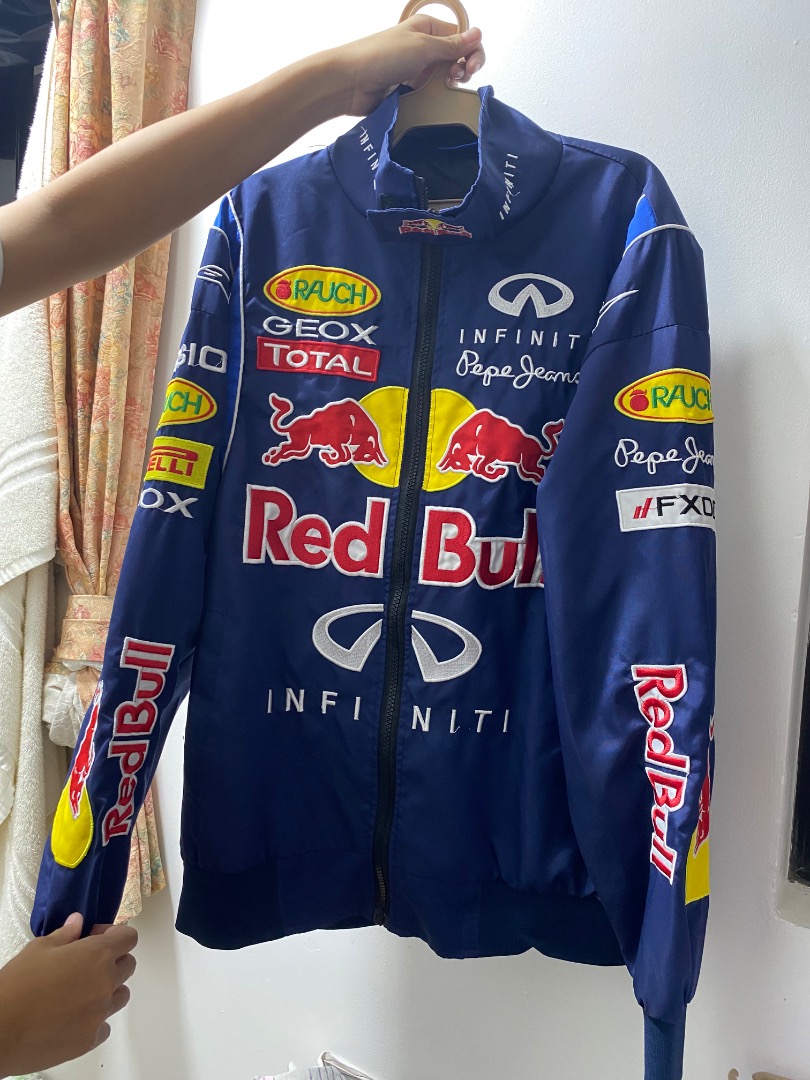 Red Bull Racing Infiniti F1 Team Jacket, Men's Fashion, Coats, Jackets ...