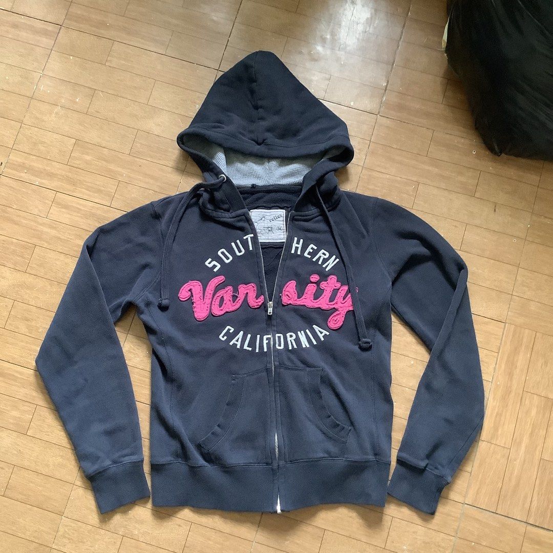 REFLEX y2k varsity jacket hollister-like (Category: Coats, Jackets and Outerwear) located in Santa Rosa. Submitted by lilyestrell (Listing ID 1470845058, Image 2). Description: size: medium old hollisyer snd abercrombie like jacket.