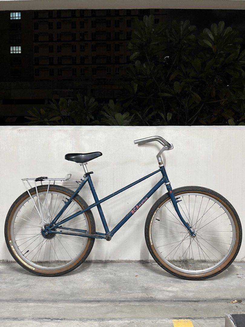 Retro MTB BCAmerica Mixte 26er frameset (Category: Bicycles) located in Makati City. Submitted by ped.yanza (Listing ID 1470756106, Image 1). Description: Retro MTB BCAmerica Mixte 26er frameset Vintage Mountain bike from the 80s Inclusion: Suntour standard headset Saddle Seatpost Seatpin Bottom bracket Add 3k for slingshot stem and handlebar Location: Pasay Taft Near DLSU.