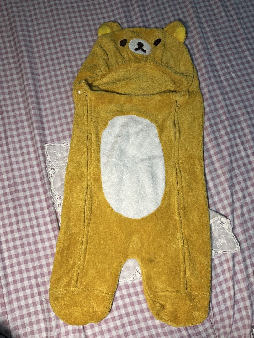 Rilakkuma Swaddle (Category: Other Baby Bathing & Changing Needs) located in Davao. Submitted by favoritepreloved (Listing ID 1470891936, Image 1). Description: .