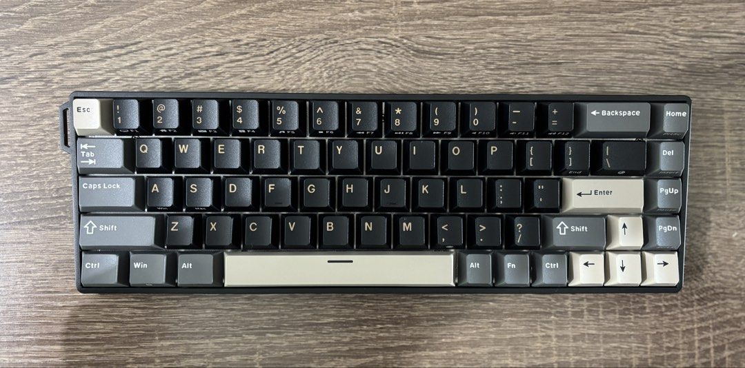 Royal Kludge RK68 HE Magnetic Mechanical Keyboard Bundle (Category: Computer Keyboard) located in Antipolo. Submitted by wfhessentials (Listing ID 1470810507, Image 1). Description: - Model: RK68 HE magnetic mechanical keyboard - Colorway: Sleek Black and Grey - Condition: Complete with original box, manuals, and dust cover - Accessories included: Keycap and switch puller tool, extra switches, and original braided USB cable - Bonus: Official RK c